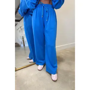 Lulu Mac Terrycloth Pant Bright Blue