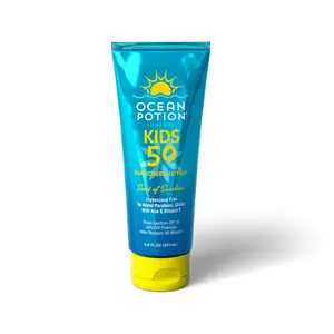 Ocean Potion Kids SPF 50 Sunscreen Lotion - 6.8oz, Fragrance-Free, Water-Resistant, Lightweight, with Aloe & Vitamin E