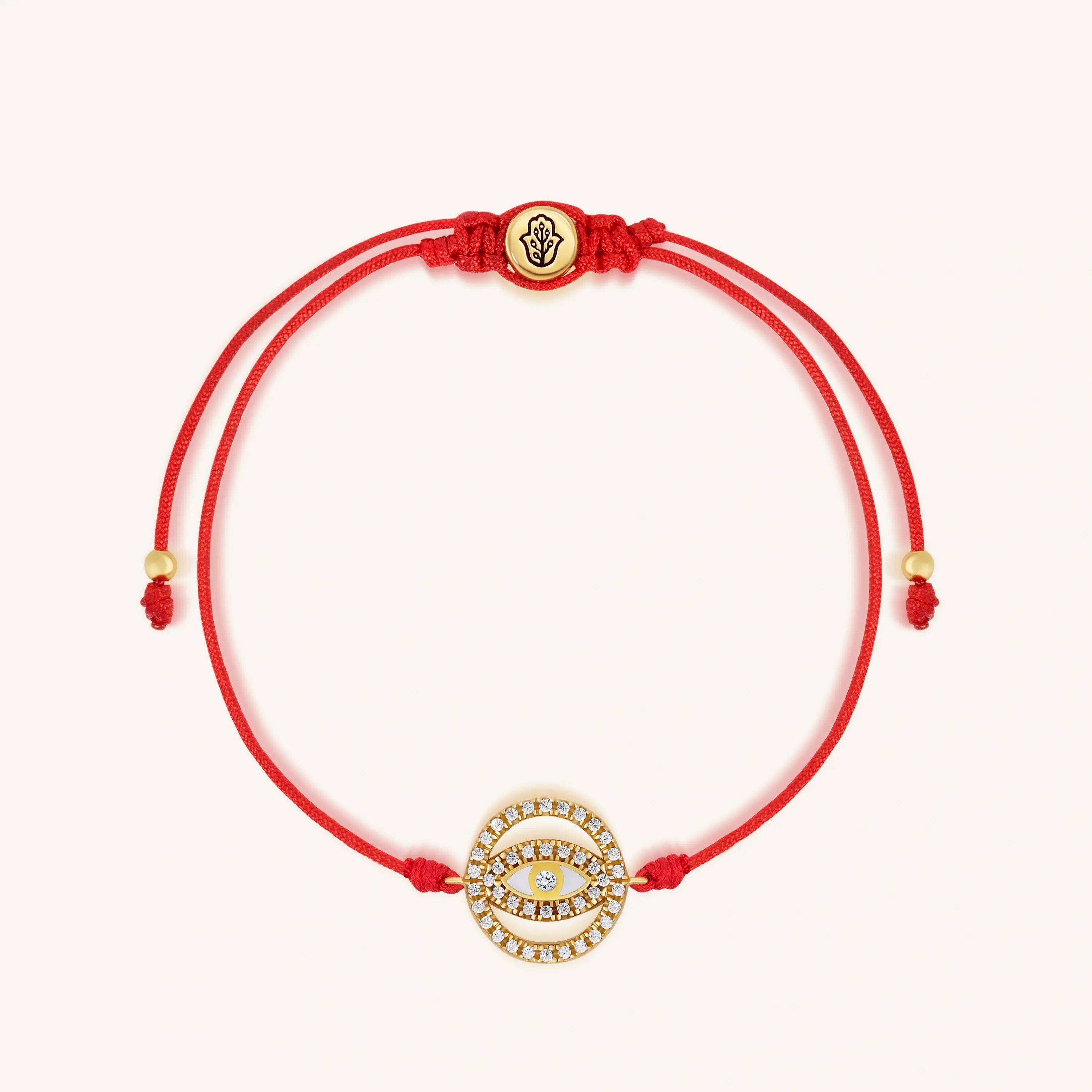 Guardian Spark Evil Eye Red String Bracelet