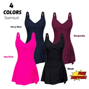 【Valentine's Day Limited】GRACE KARIN Women's Swimsuit Dress Swimsuit for Women One Piece Swimsuit Summer Swimsuit