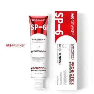 MSDRWIKEY SP-6 Probiotic Toothpaste, Advanced Oral Care, Long-Lasting Fresh Breath, Enamel Protection, 4.59oz