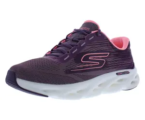 Skechers Go Run Swirl Tech Speed Ultimate Stride Womens Shoes Size 5, Color: Dark/Mauve