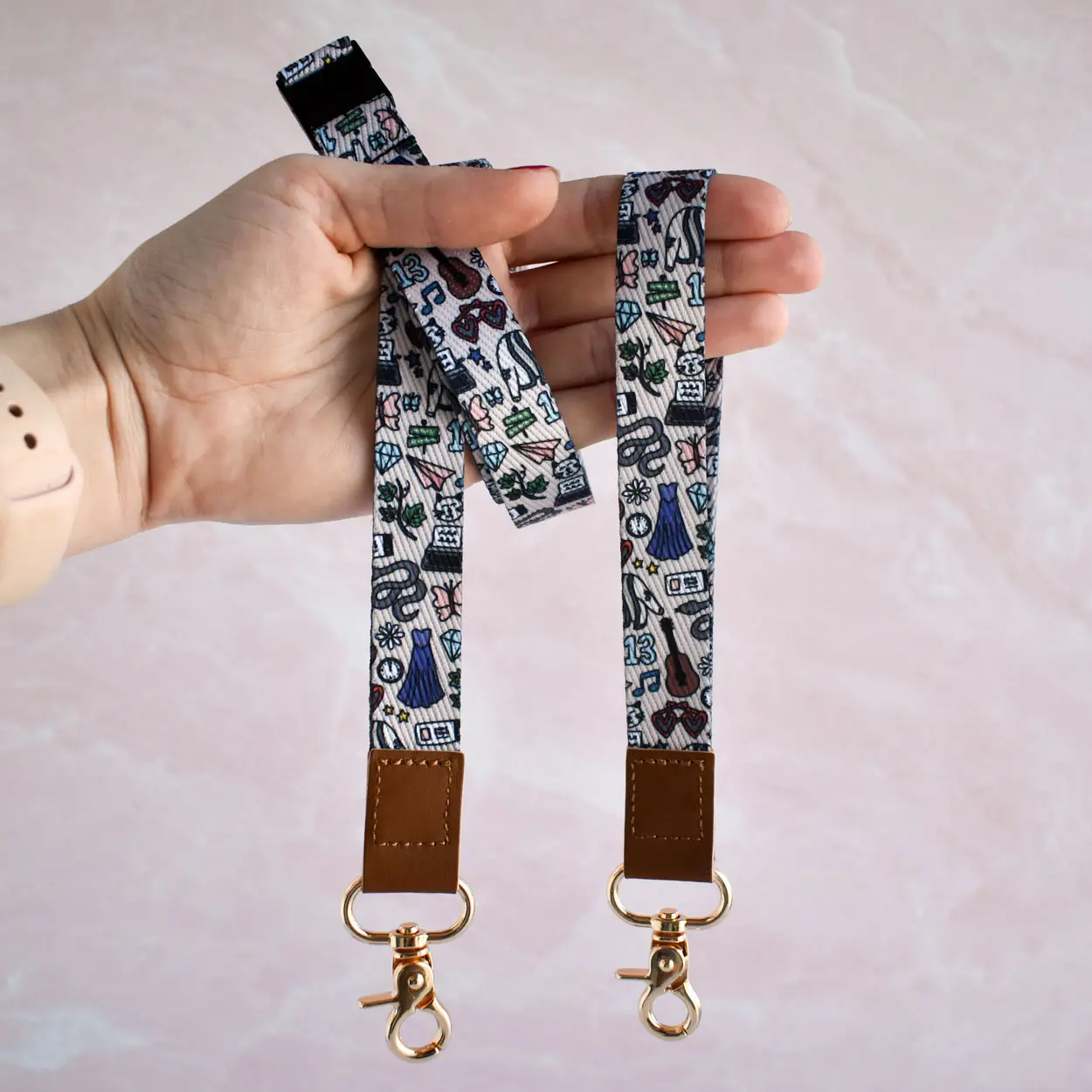 Eras Pattern Lanyard and Wristlet