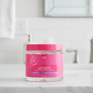 PINK  HOLD & SHINE PERFECTING GEL anti frizz