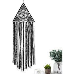 Dream Catcher Evil Eye Dream Catchers Pure Black Dream Catcher Large Dream Catcher Boho Wall Haning Ornament Gift