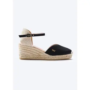 Reus Canvas Espadrille Wedges