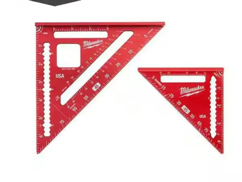 MLSQ070P $36 7 in. Rafter Square and 4-1/2 in. Aluminum Trim Square Set 045242591565