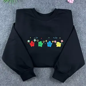 Embroidered Galaxy Luma Sweatshirt, Mario Galaxy Embroidery shirt Gift, Gift for Him