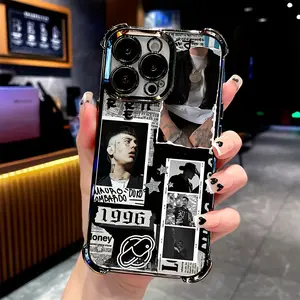 Hot Rap Singer Duki Rapper Phone Case for iPhone 16 15 14 13 12 11 Pro Max X XR XS Max 8 7 Plus, Anti-Drop Transparent Soft Back Cover