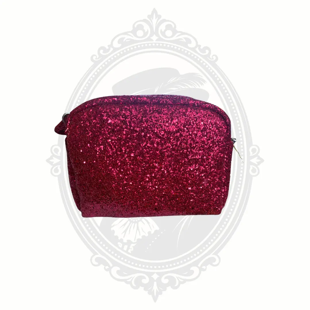 Women's Hot Pink Glitter Crossbody Bag | Sparkly Barbiecore Shoulder Purse with Removable Chain for Festivals, Parties & Pride Events, Sparkle, Lightweight, Holiday, Evening, Glitter Bow Women's Crossbody & Shoulder Bags, Compact, Metallic, Zip, Crossbody