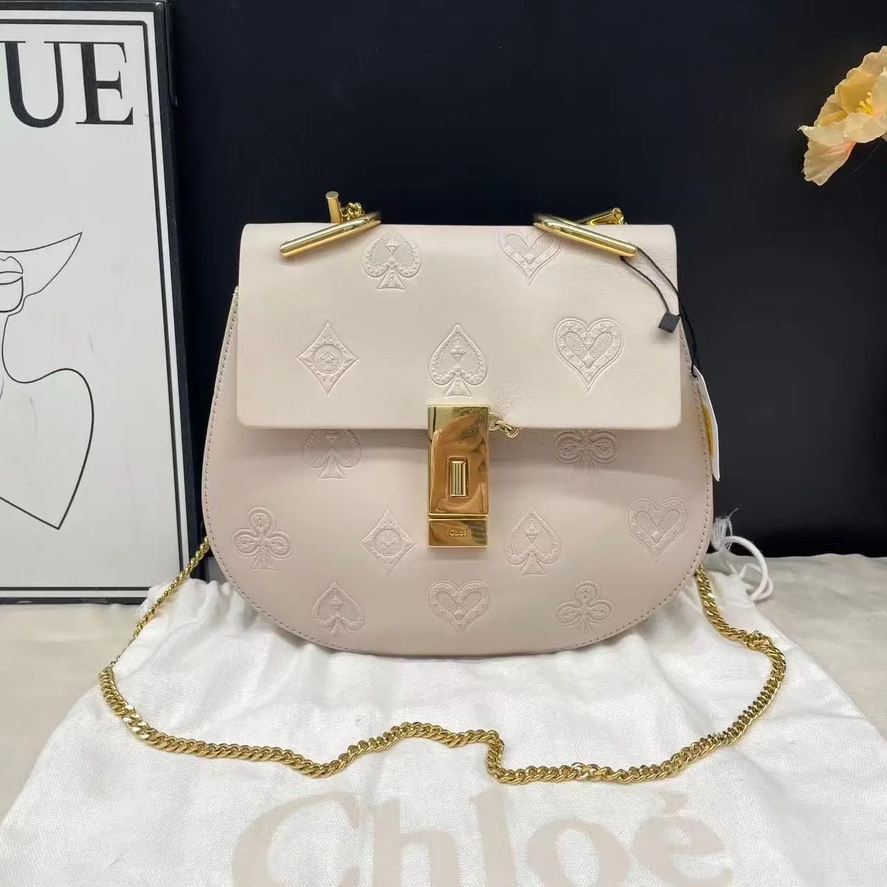 Pre-owned Chloé Chloe Leather Shoulder Bag C0739070517