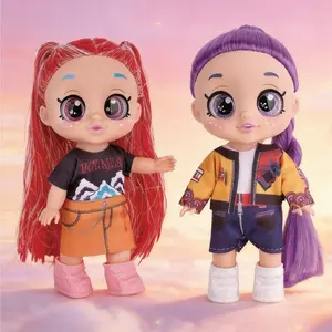 7/10/13 Inch Kpop Anime Action Dolls, Action Figure, Rumi Mira Zoey Idol Group Toys, 5D Shiny Eyes, Musical Jointed, Fan Collection & Kids Gift