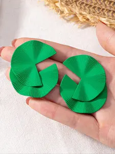 Geometric Design Stud Earrings, Fashionable Earrings for Women, Fashion Jewelry for Party, Daily Clothing Decor, Trendy All-match & Exquisite Jewelry for Birthday Gift, Elegant Minimalist Earrings, studs earrings, Fashion Accessories