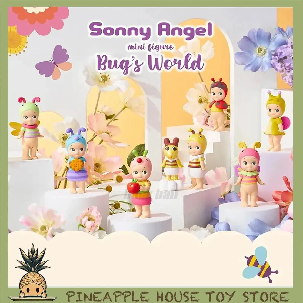 Sonny Angel Bug's World Blind Box – Kawaii Mini Figure Collectible | Random 1pc or Full Box Gift