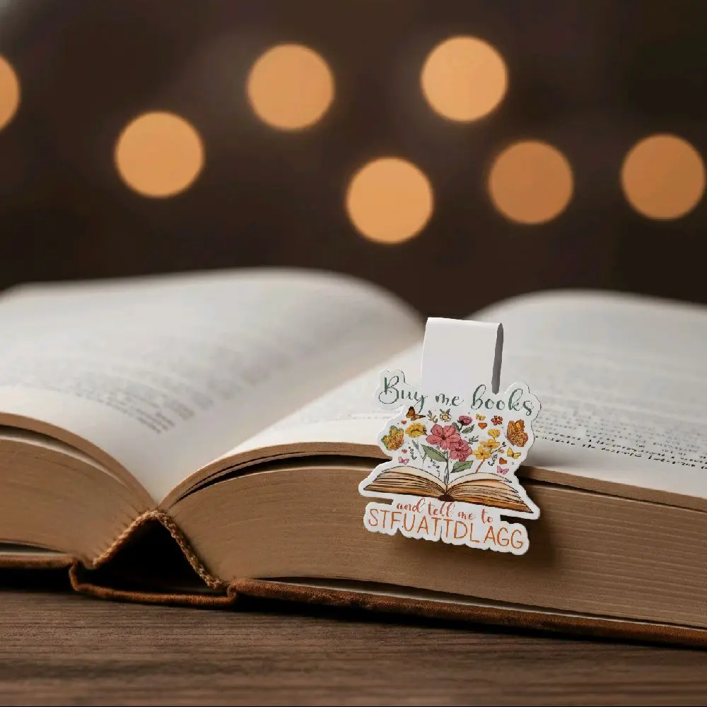 Buy me books- Magnetic Bookmark