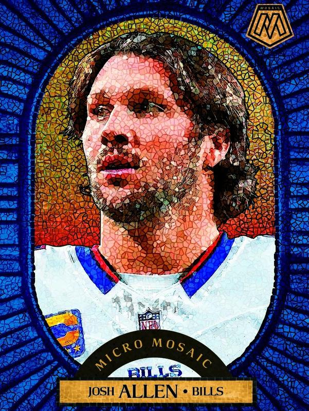 Panini X4 2025 Mosaic Football Bundle - 49 Cards Per Box, 1 stained glass jumbo card, Perfect for Collectors