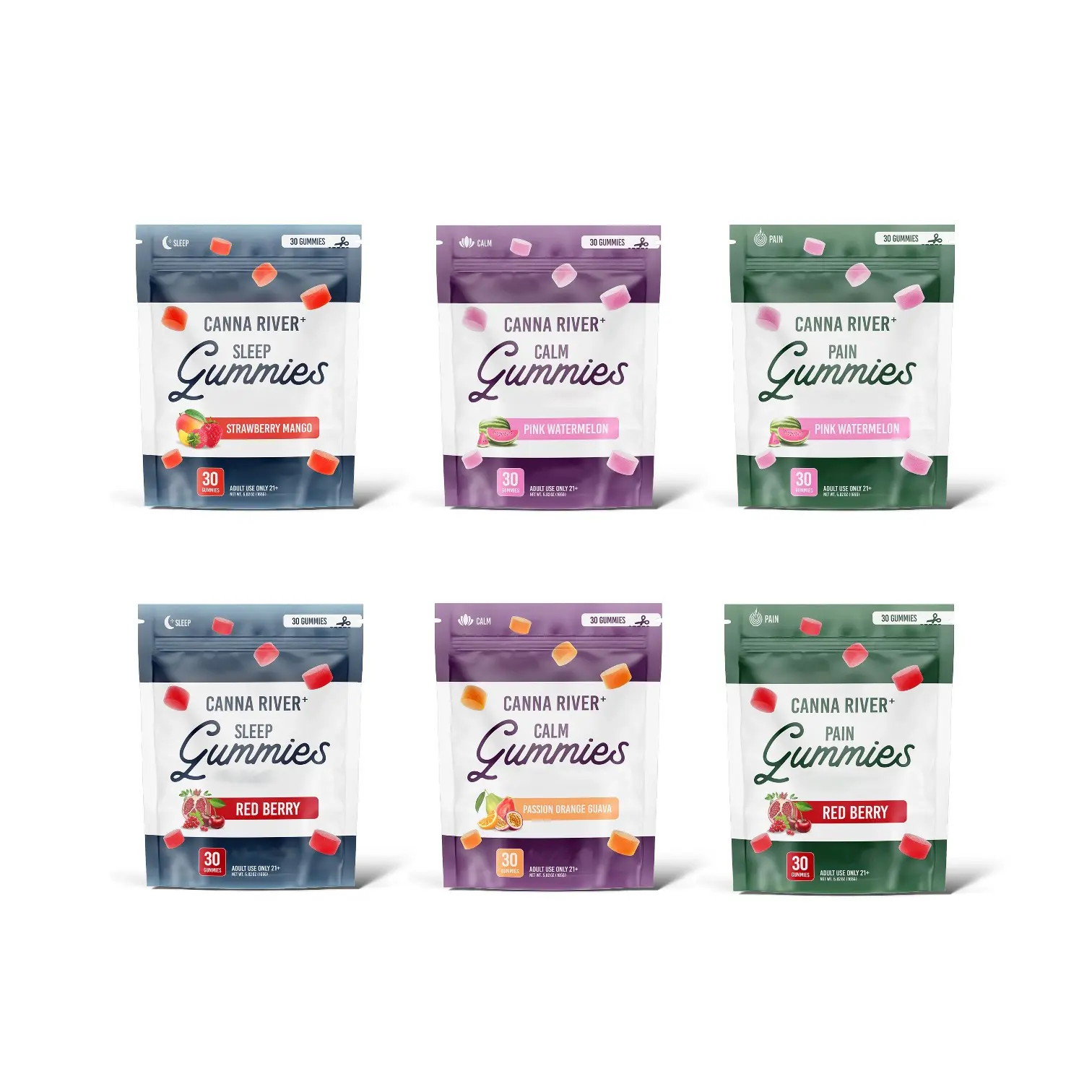 Sleep, Pain, & Calm Multivitamin Gummies