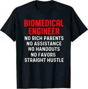 Biomedical Engineer Rich Funny Engineering Gifts T-Shirt - Karlagarz Shop 62B08NW7TJ2Q
