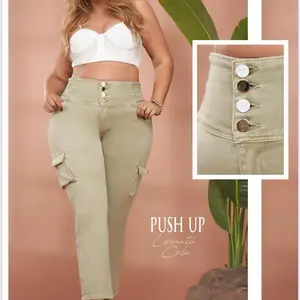 Ref 2206B con bolsa de 4 botones  faja panty  nota recta