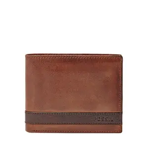 Fossil Men's Quinn Leather Bifold