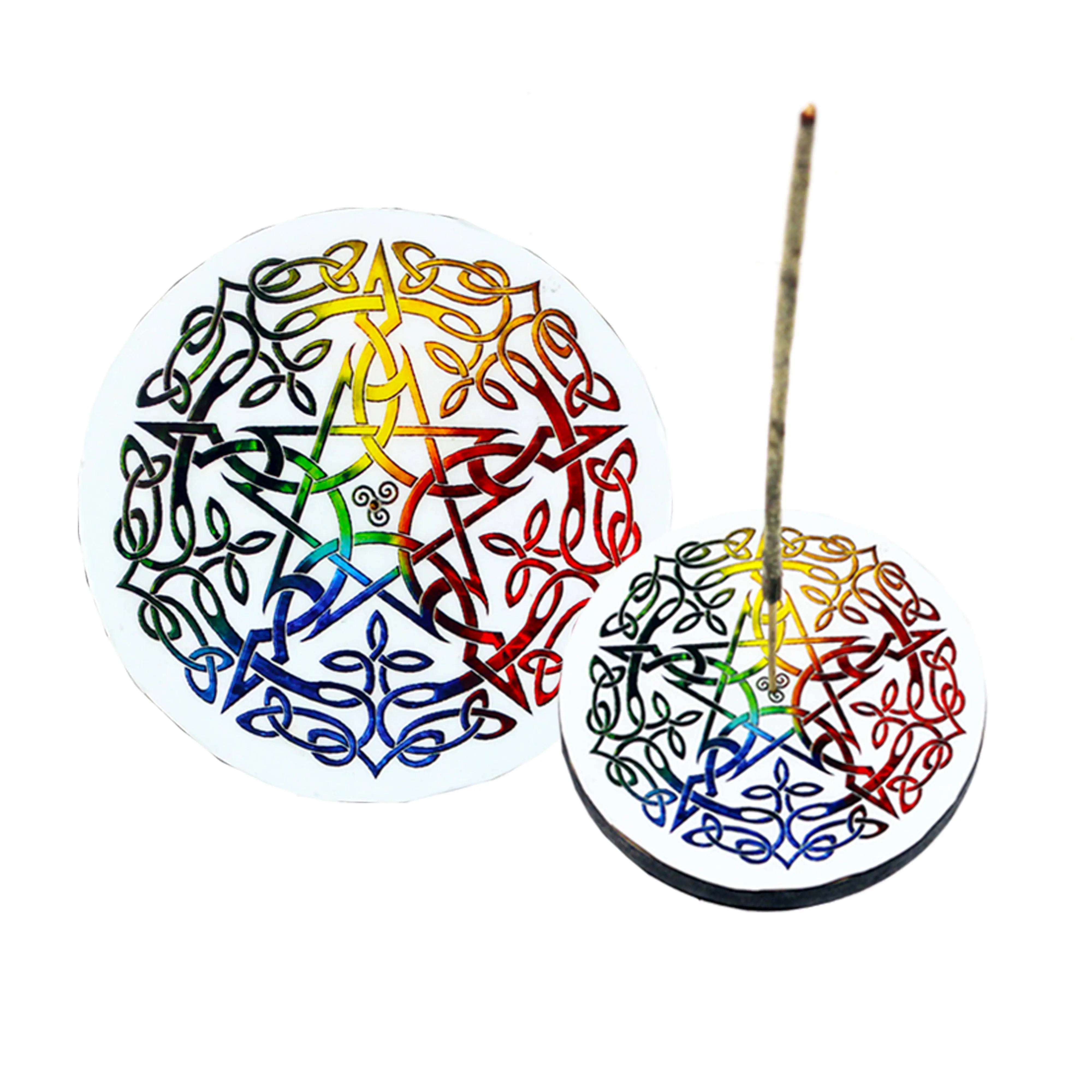 Pentacle 4" Round Incense Burner Ash Catcher