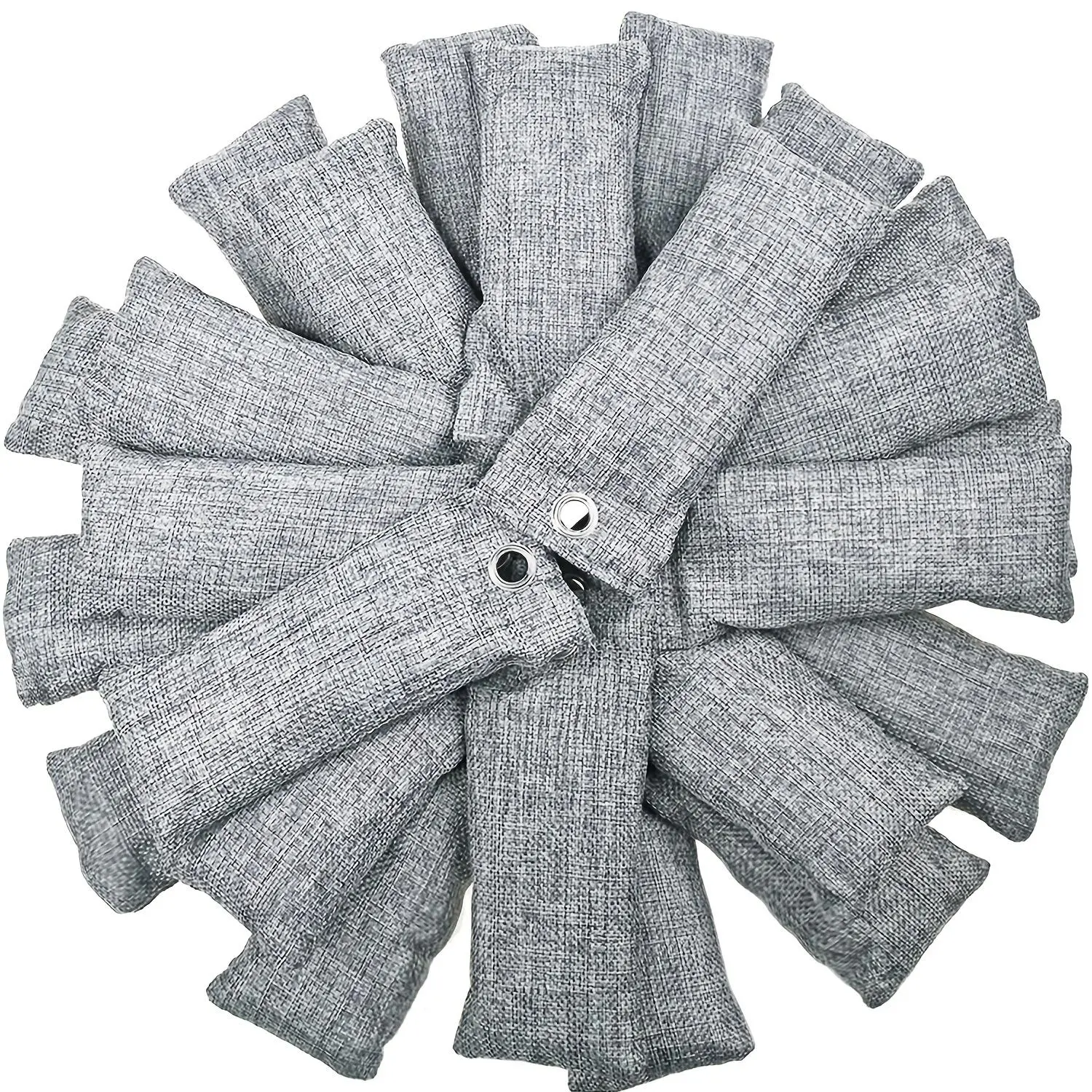 Vitscan 24 Pack Bamboo Charcoal Bag for Shoes, Charcoal Bags for Home and Car Deodorizing Bags