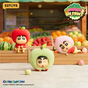 52TOYS Crayon Shinchan Munch On Fruit Series Blind Box  Kawaii Creative Gift Room Decor Desktop Decoration Gift for  Birthday Party