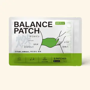 HKKA Balance Patch - 5 Patches for Natural Relief and Energy Boost - Japanese Herbal Formula - Made in Japan HKKA Balance Patch - 5 Patches for Natural Relief and Energy Boost - Japanese Herbal Formula - Made in Japan