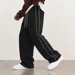 Spring/Autumn men’s loose straight-leg pants, stylish versatile casual trousers, street sports pants