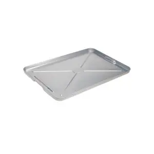212 MAIN Plews-Edelmann Division PL75755 Galvanized Steel Drip Pan, Large Size, 17.50 in. x 25.75 in. x 1 in. H, Fluid Protection, Rolled Edges