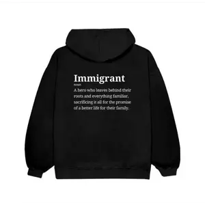 Vintage Immigrant Hoodie | Abolish ICE Hoodie | Immigrant Human Rights Hoodie | Native Hoodies | Gift for Women