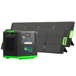 Nature's Generator Lithium 6000 with Solar Panel