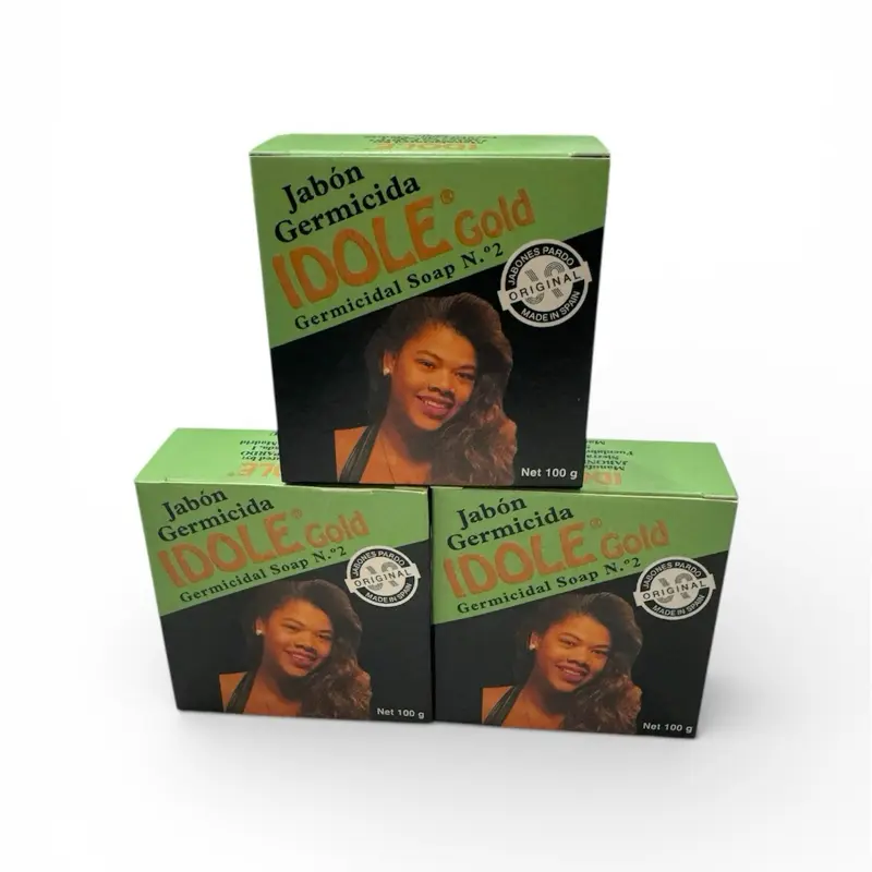 3 pcs Idole germicida soap for all types of skin