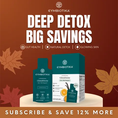 Liposomal Glutathione | 12 Packets | Master Antioxidant & Detox | Clinically Proven 3x Better Absorbed | Skin Brightening, Gut & Liver Health | Immune Support | Reduced Setria Glutathione | Plant-Based | Third-Party Tested
