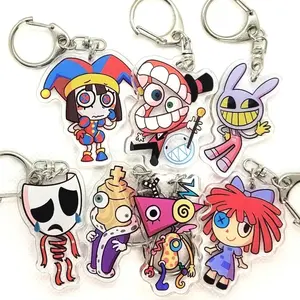 TADC Amazing Circus Digital Pomni Caine Jax Kinger Zooble Ragatha Gangle Bubble keychain charm