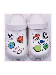 30-Pack Game & Sports Theme Shoe Charms, Engineering Car and Motorcycle Shoe Decor Pins, Fun Decorative Shoe Accessories for Teens and Adults, Clog Shoe Decorations