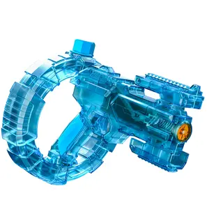 LED Electric Water Blaster, Space Ring Design, High-Pressure Long-Range, Large Capacity, Summer Outdoor Toy for Kids Adults
