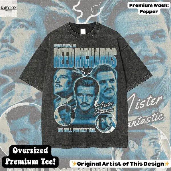 Reed Richards Shirt Mister tee Four First Steps Shirt Shirt Pedro Pascal Shirt Shirt