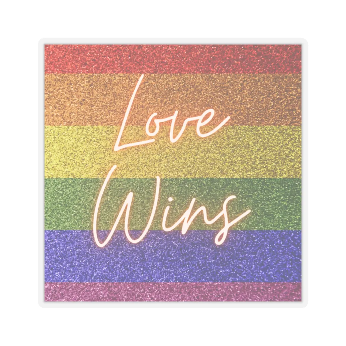 Love Wins Pride Stickers