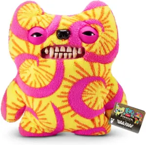 ZURU Fugglers Bigg Fuggs - Big Funny Ugly Monster Plush - 17 inches (Old Tooth)