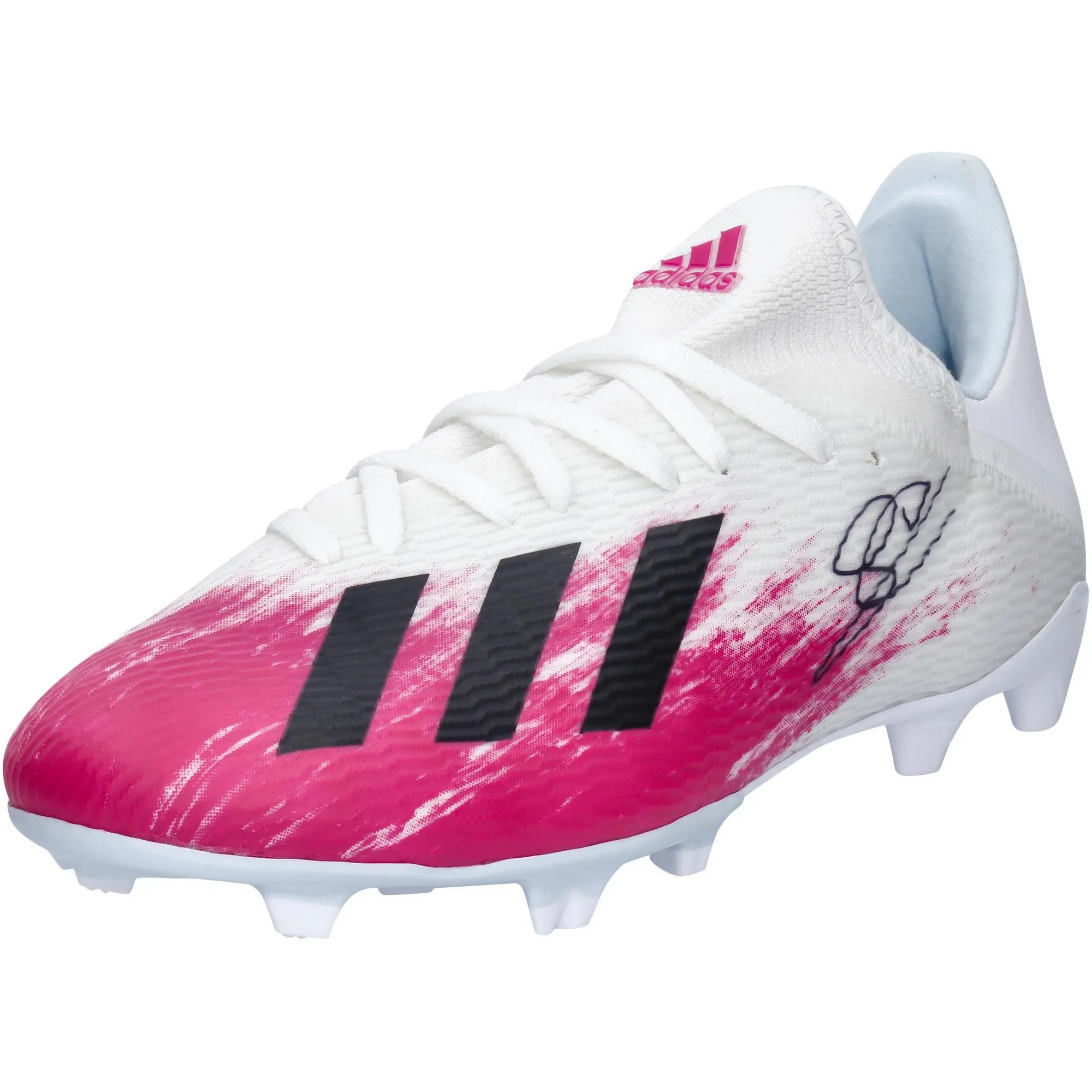 Georginio Wijnaldum Autographed White and Pink Adidas X Cleat - Fanatics Authentic Certified