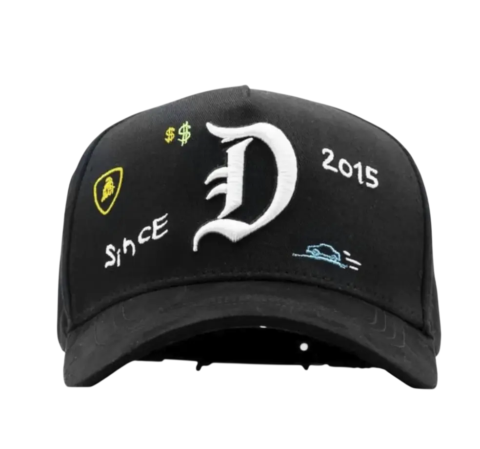 DANDY HATS MENS SNAPBACK HAT ONLY DANDSINCE BLK