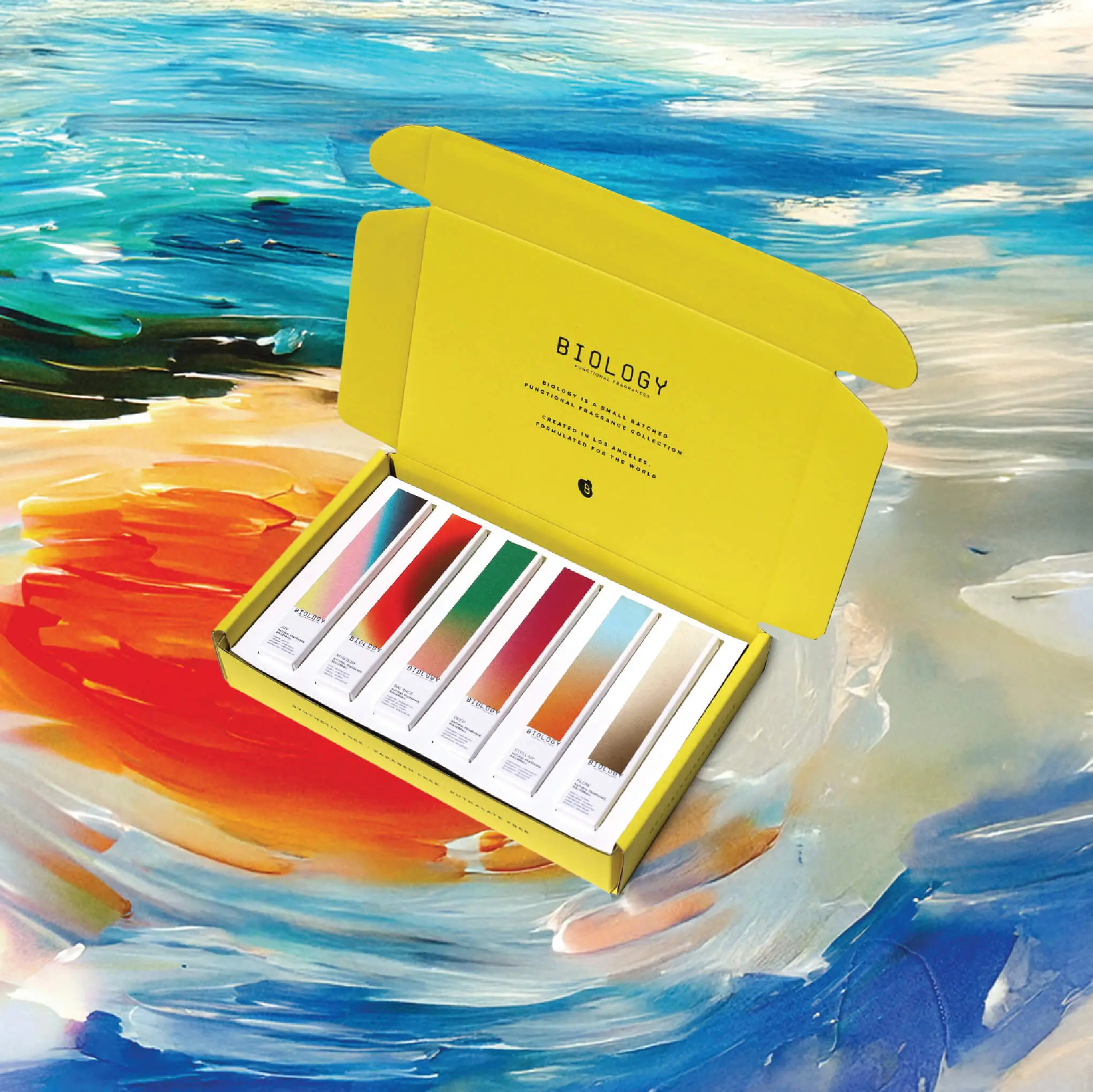 Biology Functional Fragrances- The Collection All 6 Rollerballs | Synthetic, Paraben, Phthalate, Alcohol Free