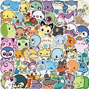 50pcs Pokemon Stickers Ditto Eyes Version 2