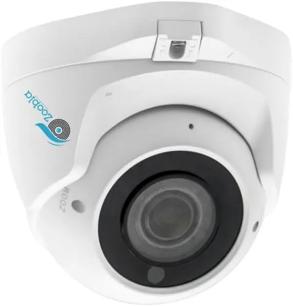 Zoobla | JAZ-DOAI986MP 6MP AI PoE Varifocal Turret IP Camera