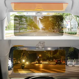 Car Anti-Glare Sun Visor/Blind Spot Mirror — Day & Night Protection for Drivers, Blocks Strong Glare and Prevents Eye Strain