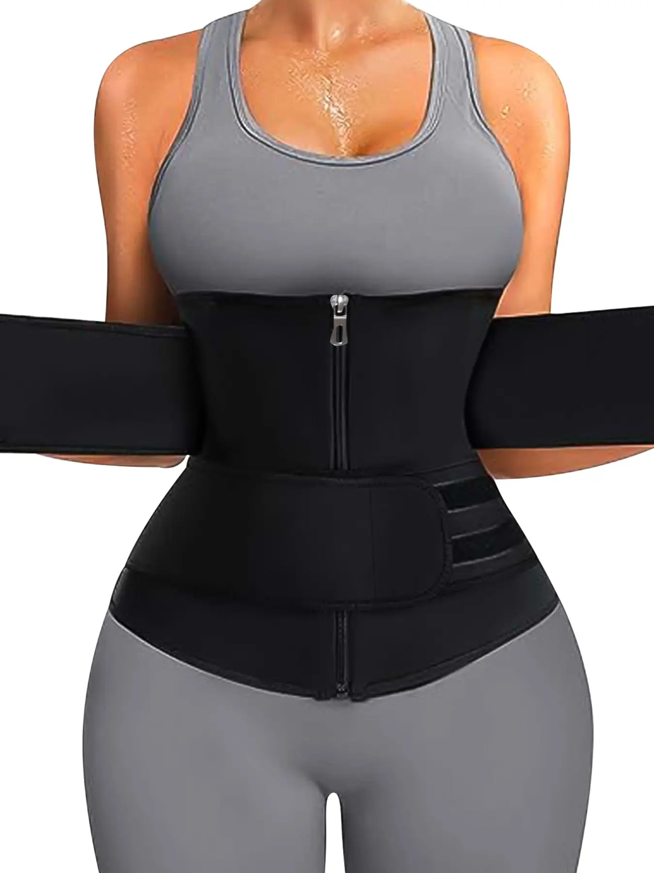 Women's Sports Waist Trainer, Abdominal and Waist Shaper, Yoga Running Belt, Belly Support Band, Fitness Tool, Gift Idea, Workout Waist Cincher, Waist Training Belt