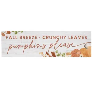 Sincere Surroundings 24" Pumpkins Please Vintage Pallet Board
