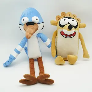 Animals Regular Show Plush Doll Cute Home Decoration Anime Bear Bird Peripherals Toy Pillows Birthday Holiday Gift