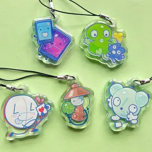 BFDI TPOT Inanimate Insanity Animatic Battle It's Time For The ONE Keychains, Object Show Keychain Acrylic Charms